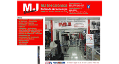 Desktop Screenshot of electronicamj.com